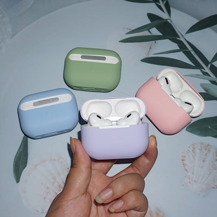 For AirPods Pro 2 Spliting Silicone Protective Case(Lavender Grey) - For AirPods Pro 2 by buy2fix | Online Shopping UK | buy2fix