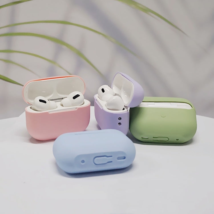 For AirPods Pro 2 Spliting Silicone Protective Case(Lavender Grey) - For AirPods Pro 2 by buy2fix | Online Shopping UK | buy2fix