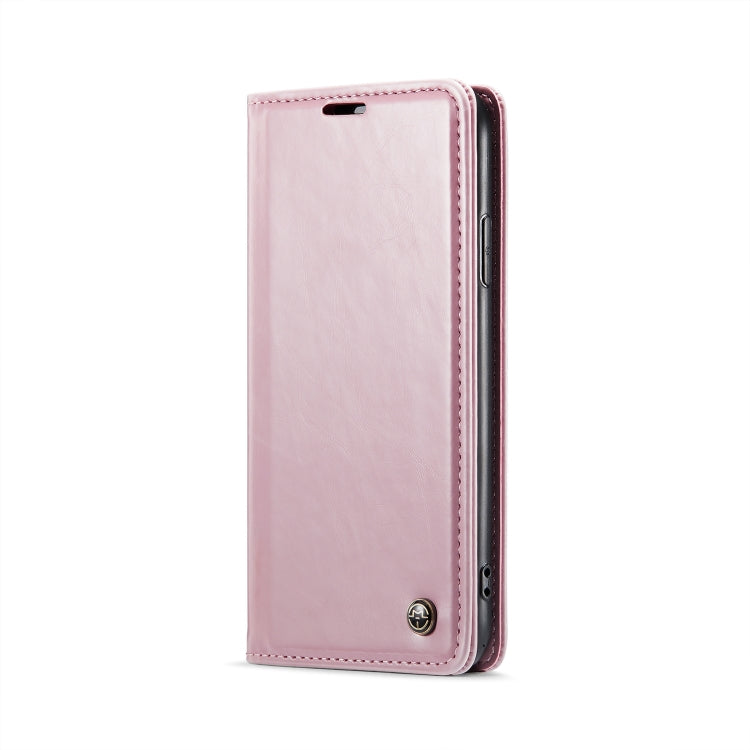 For iPhone 11 Pro CaseMe 003 Crazy Horse Texture Leather Phone Case(Rose Gold) - iPhone 11 Pro Cases by CaseMe | Online Shopping UK | buy2fix