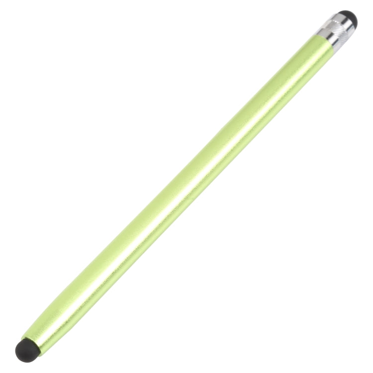 Universal Cloth Head + Silicone Head Stylus(Green) - Stylus Pen by buy2fix | Online Shopping UK | buy2fix