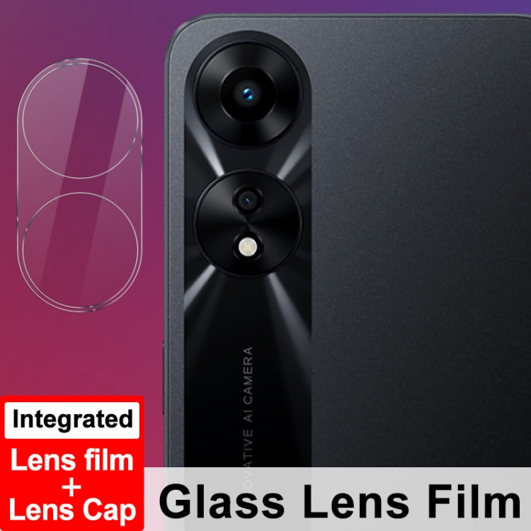 For OPPO A58 5G imak Integrated Rear Camera Lens Tempered Glass Film - OPPO Tempered Glass by imak | Online Shopping UK | buy2fix