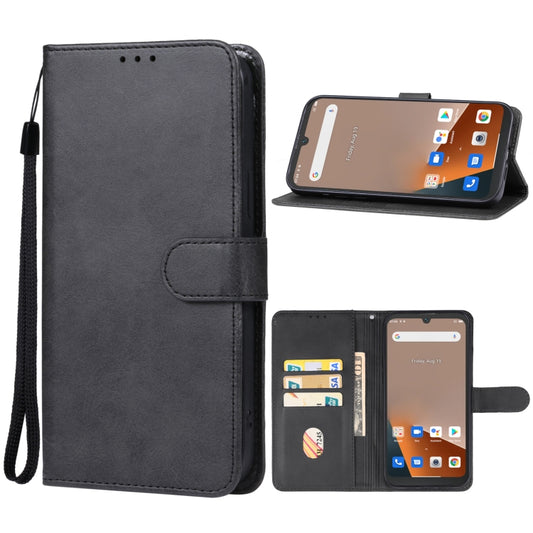 For Blackview BV5200 Pro Leather Phone Case(Black) - More Brand by buy2fix | Online Shopping UK | buy2fix