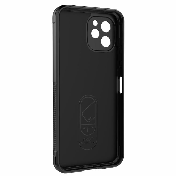 For Huawei nova Y61 Magic Shield TPU + Flannel Phone Case(Dark Grey) - Huawei Cases by buy2fix | Online Shopping UK | buy2fix