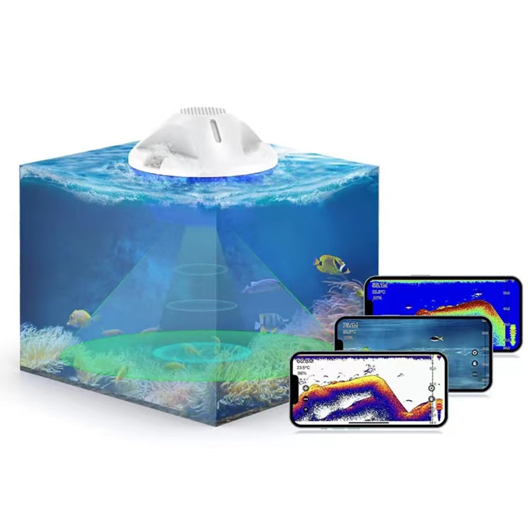 S1 Visual HD Phone Wireless Sonar Ultrasonic Fish Finder - Fish Finders by buy2fix | Online Shopping UK | buy2fix