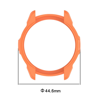 For Garmin Forerunner 265 Armor Hollow Watch Protective Case(Orange) - Watch Cases by buy2fix | Online Shopping UK | buy2fix