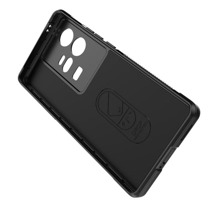 For vivo iQOO 11 Pro 5G Magic Shield TPU + Flannel Phone Case(Dark Grey) - vivo Cases by buy2fix | Online Shopping UK | buy2fix