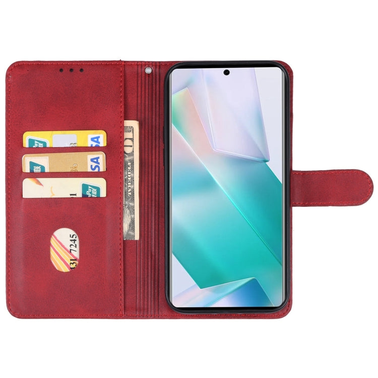 For CUBOT Hafury Meet Leather Phone Case(Red) - More Brand by buy2fix | Online Shopping UK | buy2fix