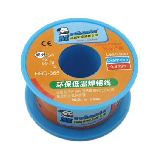 Mechanic HBD-366 40g Tin Solder Wire Lead-Free Solder Melt Rosin Core, Model:0.3mm - Welding Wire by buy2fix | Online Shopping UK | buy2fix