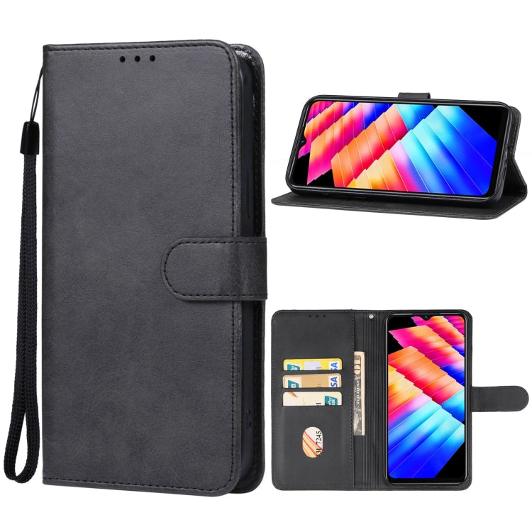 For Infinix Note 30i Leather Phone Case(Black) - Infinix Cases by buy2fix | Online Shopping UK | buy2fix