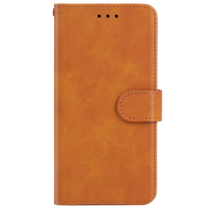 For Infinix Hot 40 Pro Leather Phone Case(Brown) - Infinix Cases by buy2fix | Online Shopping UK | buy2fix