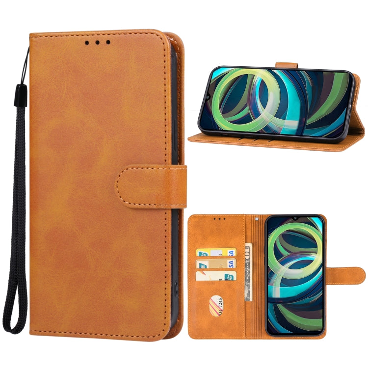 For Xiaomi Redmi A3 Leather Phone Case(Brown) - Xiaomi Cases by buy2fix | Online Shopping UK | buy2fix