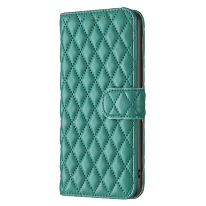 For Google Pixel 9 Diamond Lattice Wallet Leather Flip Phone Case(Green) - Google Cases by buy2fix | Online Shopping UK | buy2fix