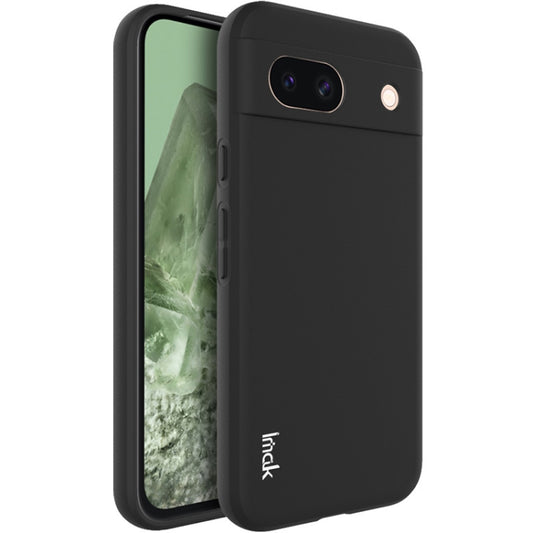 For Google Pixel 8a IMAK UC-3 Series Shockproof Frosted TPU Phone Case(Black) - Google Cases by imak | Online Shopping UK | buy2fix