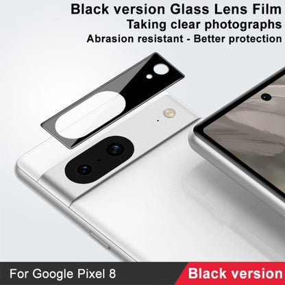 For Google Pixel 8 IMAK Rear Camera Lens Glass Film Black Version - Other by imak | Online Shopping UK | buy2fix