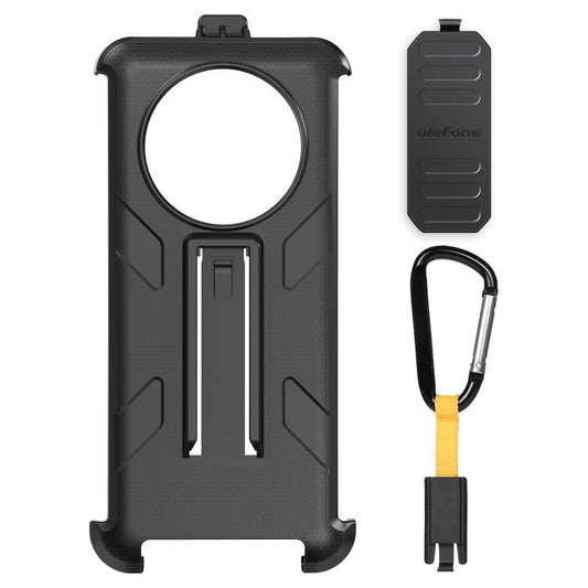 For Ulefone Armor X31 / X31 Pro Ulefone Back Clip Phone Case with Carabiner(Black) - Ulefone Cases by Ulefone | Online Shopping UK | buy2fix