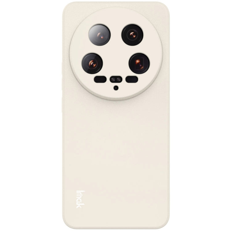 For Xiaomi 14 Ultra 5G IMAK UC-4 Series Straight Edge TPU Soft Phone Case(White) - 14 Ultra Cases by imak | Online Shopping UK | buy2fix