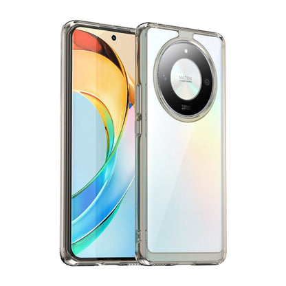 For Honor X50 GT Colorful Series Acrylic Hybrid TPU Phone Case(Transparent Grey) - Honor Cases by buy2fix | Online Shopping UK | buy2fix