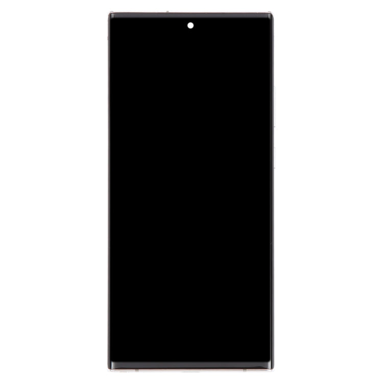 For Samsung Galaxy Note20 Ultra 5G SM-N986B 6.78 inch OLED LCD Screen Digitizer Full Assembly with Frame (Silver) - Galaxy Note Series Parts by buy2fix | Online Shopping UK | buy2fix