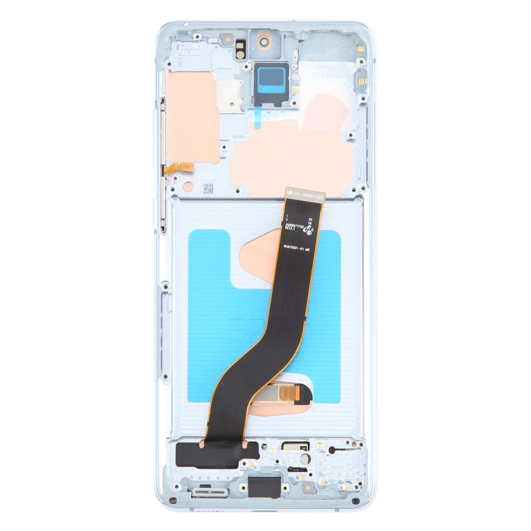 For Samsung Galaxy S20+ 4G/5G SM-G985/986 6.67 inch OLED LCD Screen Digitizer Full Assembly with Frame (Blue) - Galaxy S Series Parts by buy2fix | Online Shopping UK | buy2fix