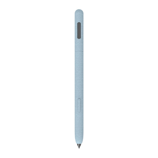 For Samsung Galaxy Tab S7 LOVE MEI Frosted Leather Texture Silicone Protective Pen Case(Blue) - Pencil Accessories by LOVE MEI | Online Shopping UK | buy2fix