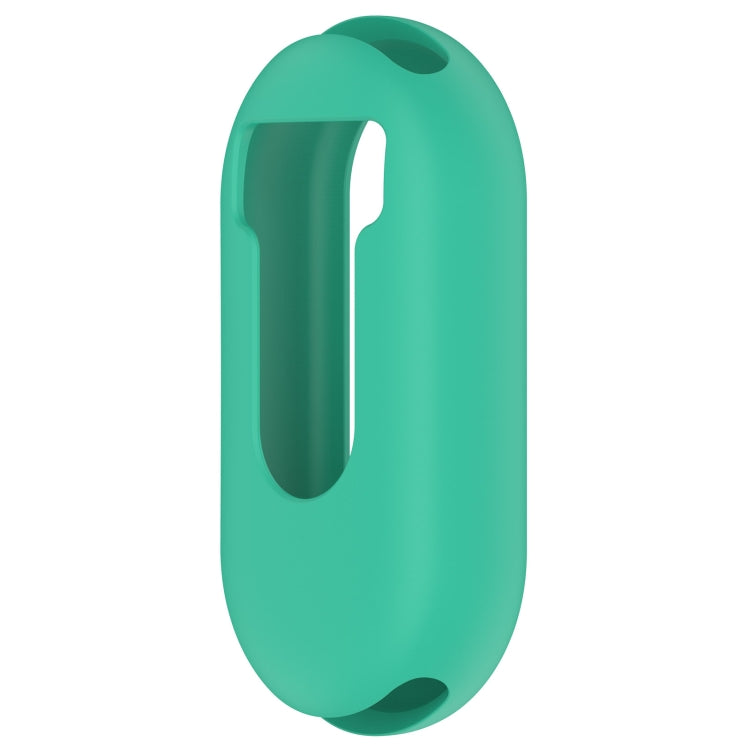 For Xiaomi Mi Band 8 Pure Color Silicone Watch Protective Case(Teal) - Watch Cases by buy2fix | Online Shopping UK | buy2fix