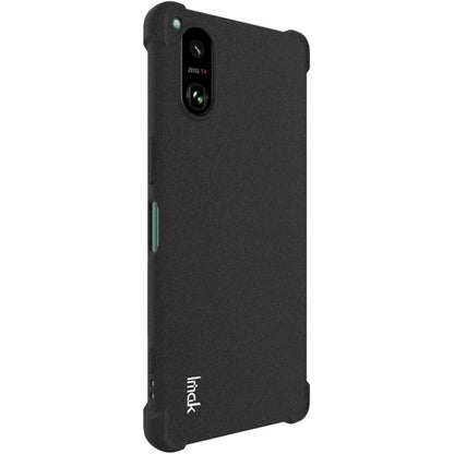 For Sony Xperia 5 V imak Shockproof Airbag TPU Phone Case(Matte Black) - Sony Cases by imak | Online Shopping UK | buy2fix