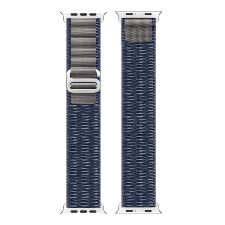 For Apple Watch SE 2023 40mm DUX DUCIS GS Series Nylon Loop Watch Band(Blue) - Watch Bands by DUX DUCIS | Online Shopping UK | buy2fix