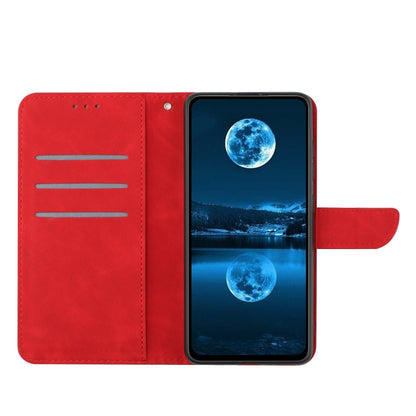 For Google Pixel 9 Pro Stitching Embossed Leather Phone Case(Red) - Google Cases by buy2fix | Online Shopping UK | buy2fix