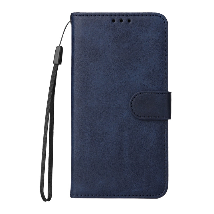 For vivo Y38 5G / T3x 5G Global Classic Calf Texture Flip Leather Phone Case(Blue) - vivo Cases by buy2fix | Online Shopping UK | buy2fix