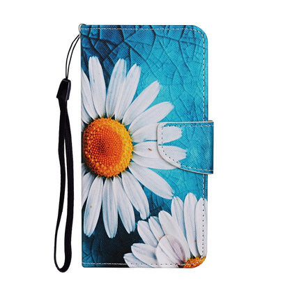 For iPhone 16 Pro Max 3D Colored Drawing Flip Leather Phone Case(Chrysanthemum) - iPhone 16 Pro Max Cases by buy2fix | Online Shopping UK | buy2fix