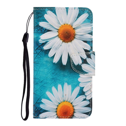 For iPhone 16 Plus 3D Colored Drawing Flip Leather Phone Case(Daisy) - iPhone 16 Plus Cases by buy2fix | Online Shopping UK | buy2fix