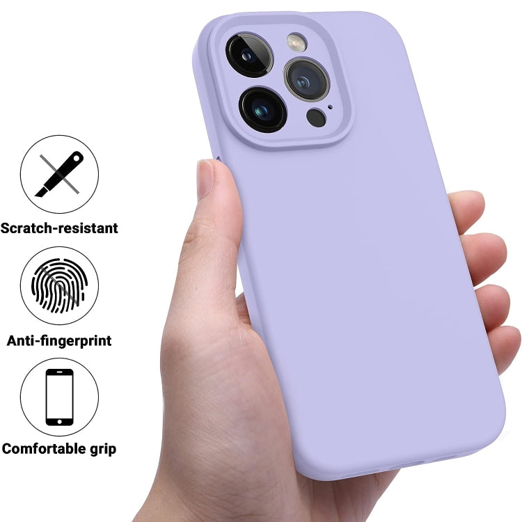 For iPhone 13 LK MagSafe Magnetic Silicone Phone Case(Purple) - iPhone 13 Cases by buy2fix | Online Shopping UK | buy2fix