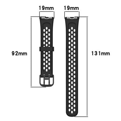 For Huawei Band 8 Solid Color Breathable Silicone Watch Band(Light Blue) - Watch Bands by buy2fix | Online Shopping UK | buy2fix