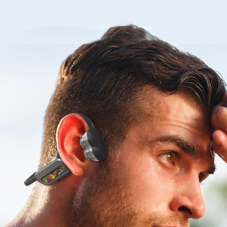 D MOOSTER D05 Air Conduction Wireless Bluetooth Sports Earphone(Black) - Sport Earphone by D MOOSTER | Online Shopping UK | buy2fix