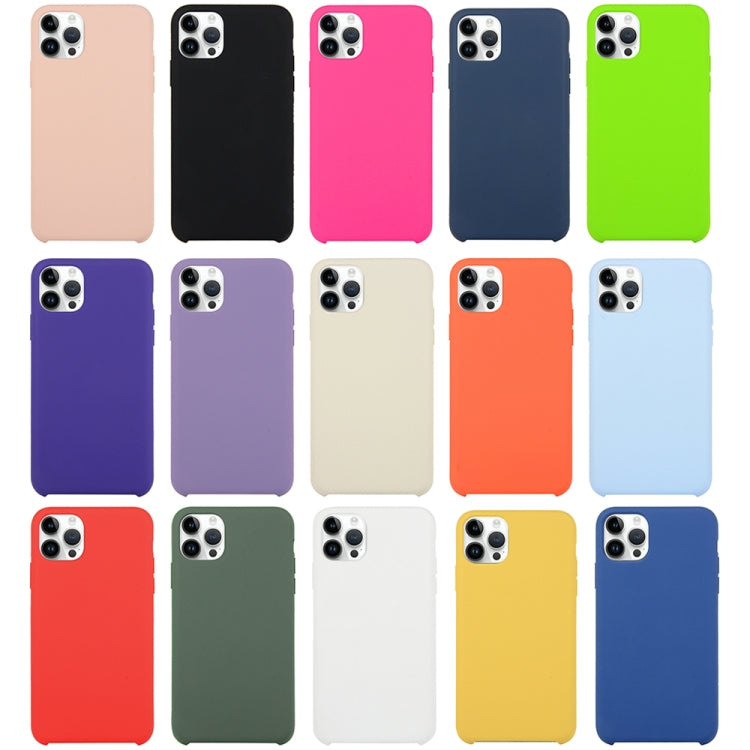 For iPhone 16 Solid Silicone Phone Case(Purple) - iPhone 16 Cases by buy2fix | Online Shopping UK | buy2fix