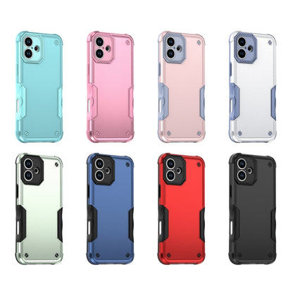 For iPhone 16 Plus Non-slip Shockproof Armor Phone Case(Blue) - iPhone 16 Plus Cases by buy2fix | Online Shopping UK | buy2fix