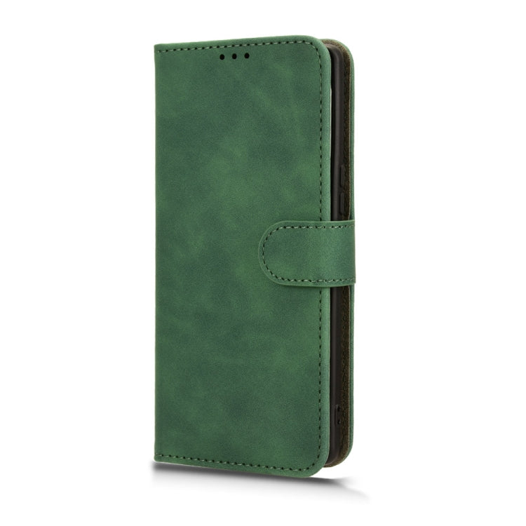 For Blackview A200 Pro Skin Feel Magnetic Flip Leather Phone Case(Green) - More Brand by buy2fix | Online Shopping UK | buy2fix