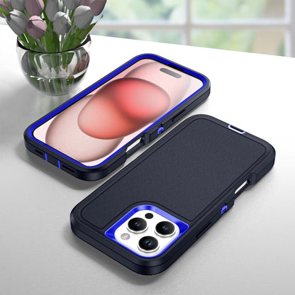 For iPhone 16 Pro Life Waterproof Rugged Phone Case(Dark Blue + Royal Blue) - iPhone 16 Pro Cases by buy2fix | Online Shopping UK | buy2fix