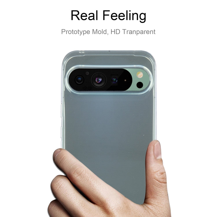 For Google Pixel 9 Pro Ultra-thin Transparent TPU Phone Case - Google Cases by buy2fix | Online Shopping UK | buy2fix