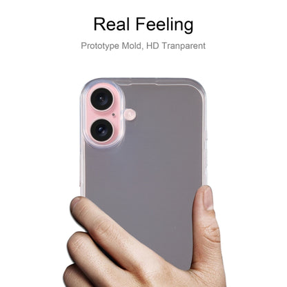 For iPhone 16 Plus Ultra-thin Transparent TPU Phone Case - iPhone 16 Plus Cases by buy2fix | Online Shopping UK | buy2fix