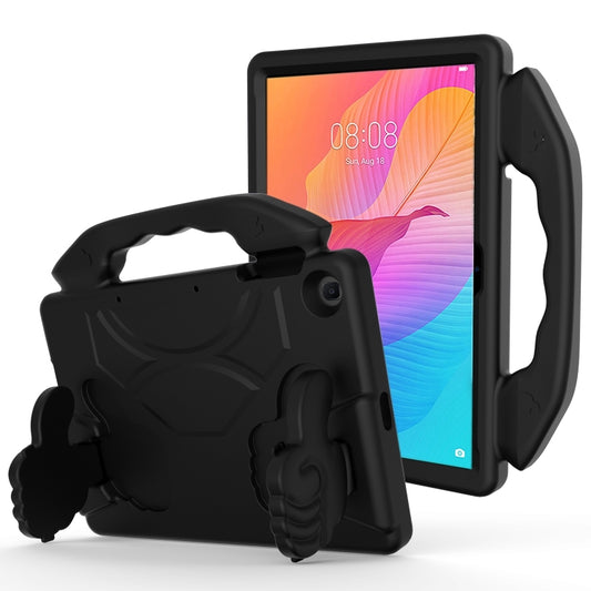 For Honor Pad X8 10.1 Thumb Bracket EVA Shockproof Tablet Case(Black) - Honor by buy2fix | Online Shopping UK | buy2fix