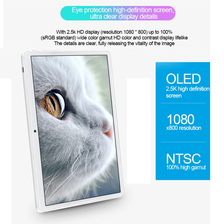 BDF S10 3G Phone Call Tablet PC 10.1 inch, 2GB+32GB, Android 9.0 MTK6735 Octa Core, Support Dual SIM, EU Plug(Pink) - BDF by BDF | Online Shopping UK | buy2fix