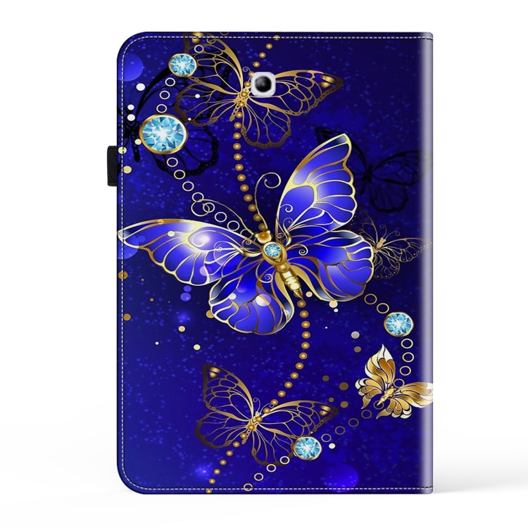 For Samsung Galaxy Tab S2 9.7 T810/T815 Crystal Texture Painted Leather Tablet Case(Diamond Butterflies) - Other Galaxy Tab PC by buy2fix | Online Shopping UK | buy2fix