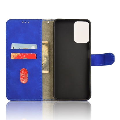 For Motorola Moto G Stylus 5G 2024 Skin Feel Magnetic Flip Leather Phone Case(Blue) - Motorola Cases by buy2fix | Online Shopping UK | buy2fix