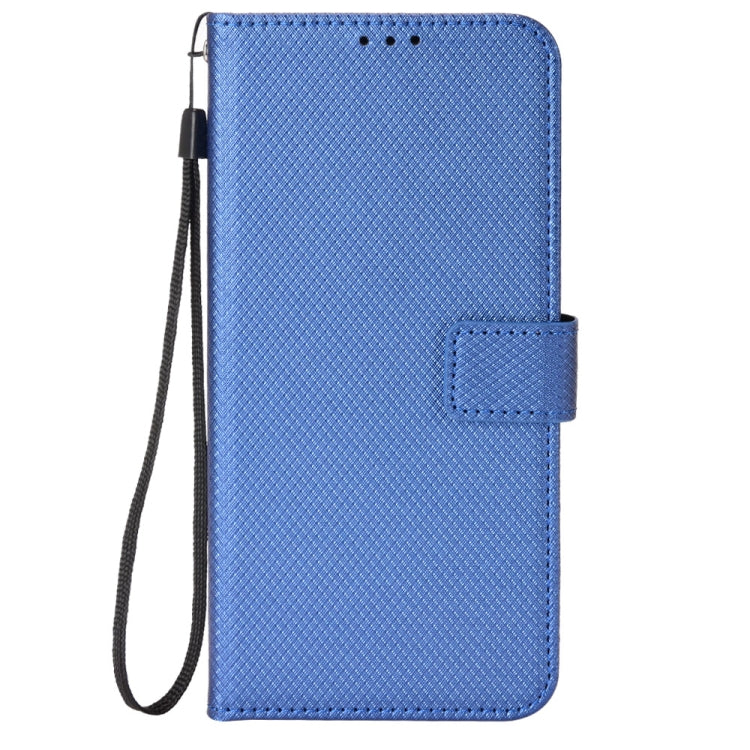 For Doogee X98 Diamond Texture Leather Phone Case(Blue) - Doogee Cases by buy2fix | Online Shopping UK | buy2fix