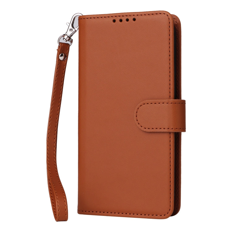 For iPhone 16 Pro Max BETOPNICE BN-005 2 in 1 Detachable Imitate Genuine Leather Phone Case(Brown) - iPhone 16 Pro Max Cases by BETOPNICE | Online Shopping UK | buy2fix