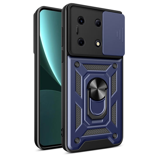 For Infinix Note 30 VIP Sliding Camera Cover Design TPU+PC Phone Case(Blue) - Infinix Cases by buy2fix | Online Shopping UK | buy2fix