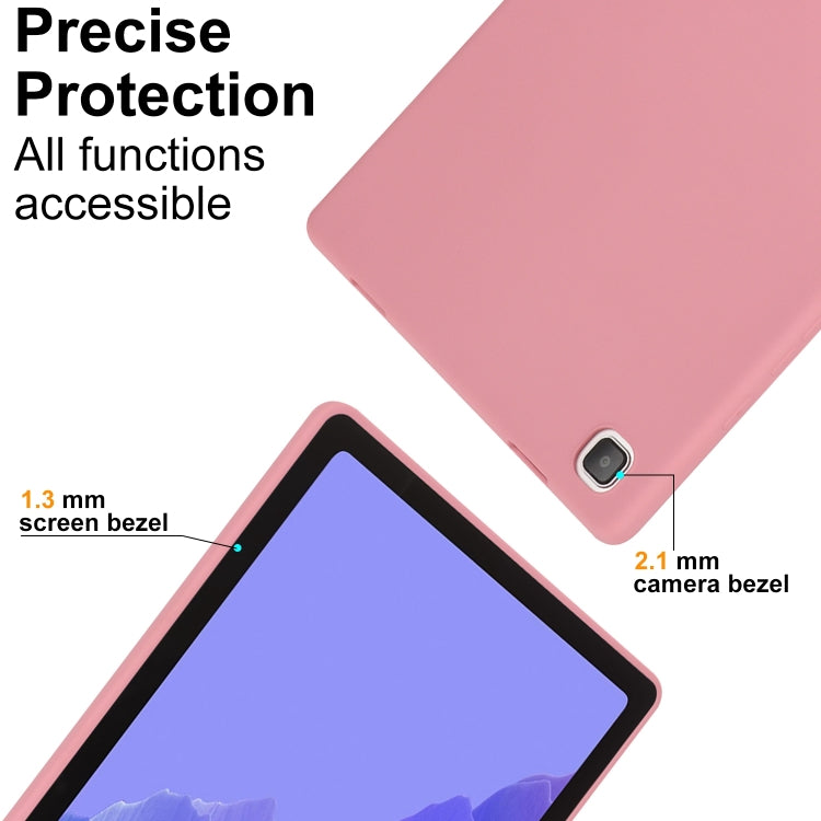 For Samsung Galaxy Tab S9 Oil Spray Skin-friendly TPU Tablet Case(Pink) - Galaxy Tab S9 Cases by buy2fix | Online Shopping UK | buy2fix