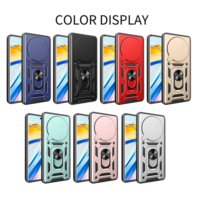 For Xiaomi Redmi A3 Sliding Camera Cover Design TPU Hybrid PC Phone Case(Red) - Xiaomi Cases by buy2fix | Online Shopping UK | buy2fix