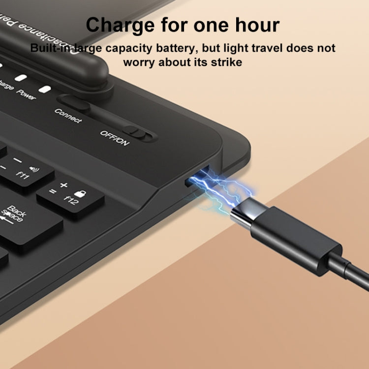 For Honor Magic V2 GKK Bluetooth Keyboard + Folding Holder + Capacitive Pen + Bluetooth Mouse(Grey) - Others Keyboard by GKK | Online Shopping UK | buy2fix